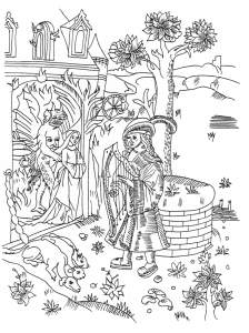 D'après un Burin de la Renaissance